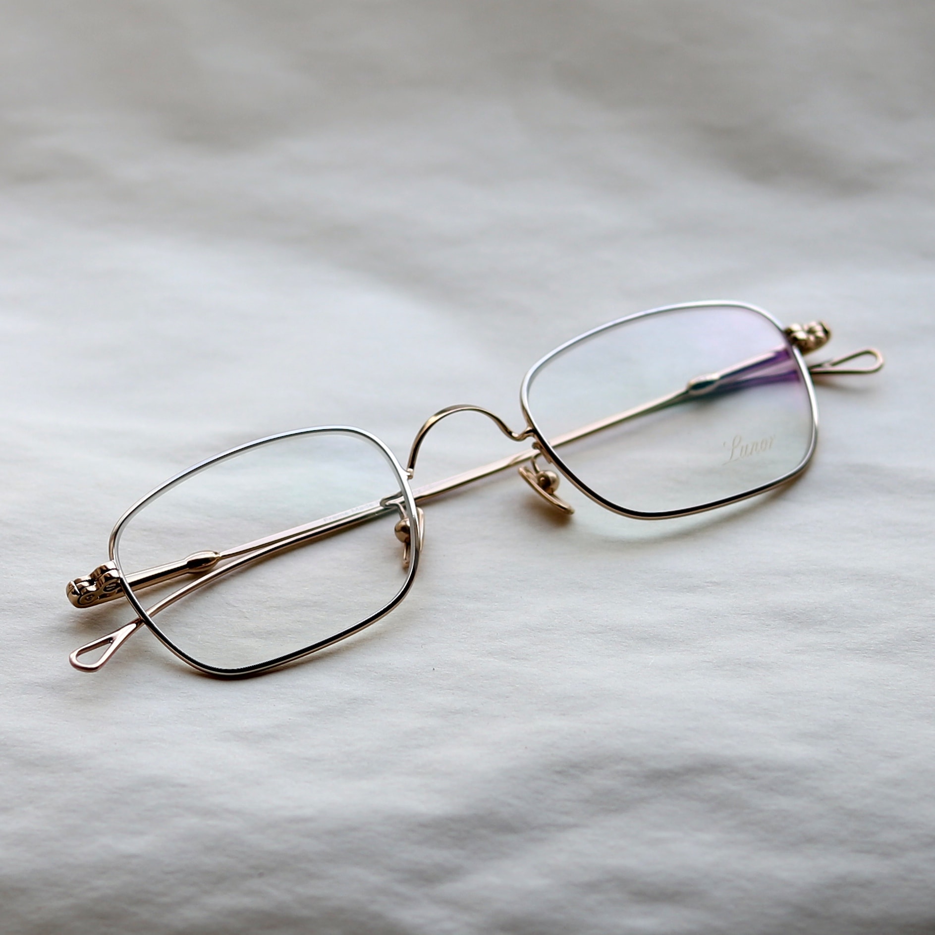 lunor ルノア メタルフレーム 眼鏡 メガネ ドイツ製 - サングラス/メガネ